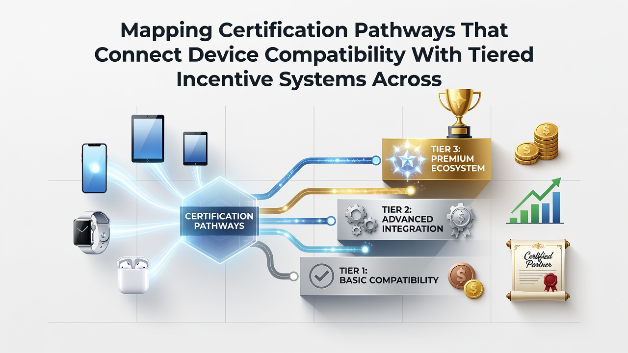 Flowchart illustrating how device verification results connect to different incentive tiers within regulated gambling environments
